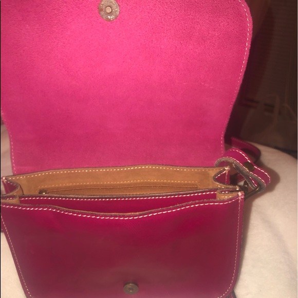 EUC genuine leather Patricia Nash saddlebag - Picture 2 of 5